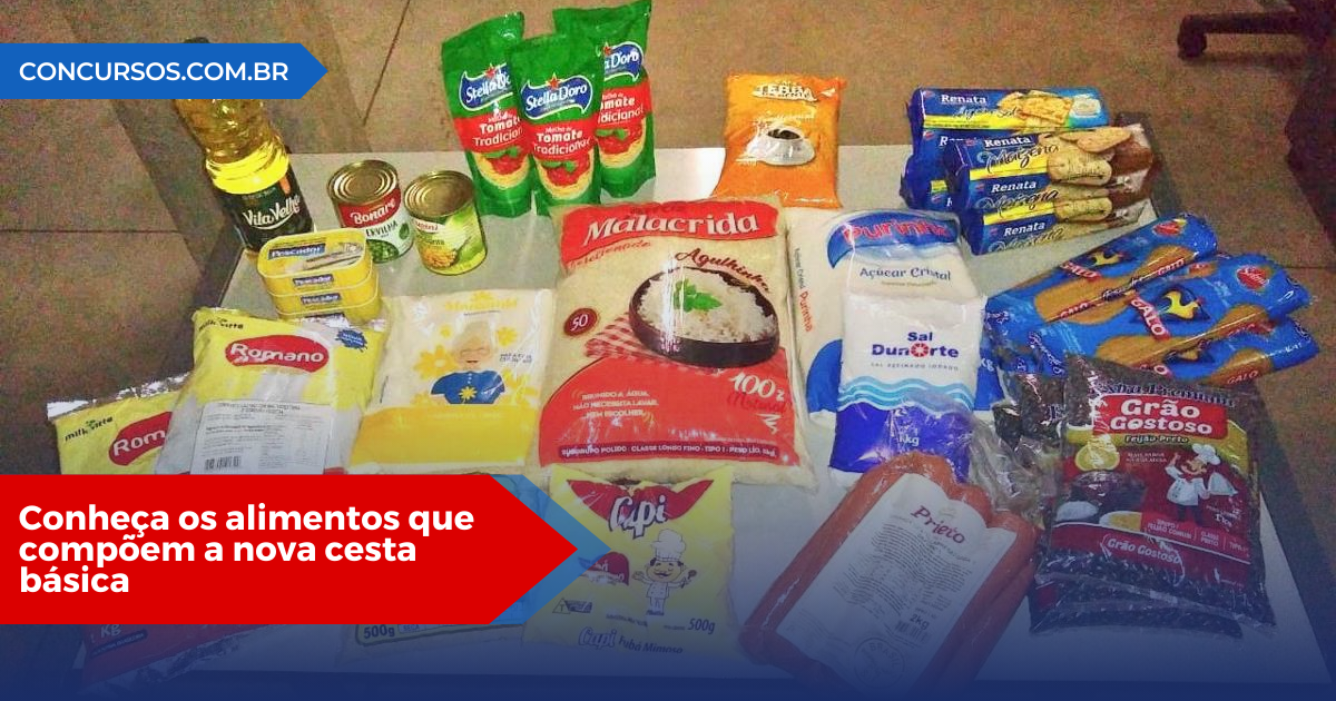 Conhe A Os Alimentos Que Comp Em A Nova Cesta B Sica