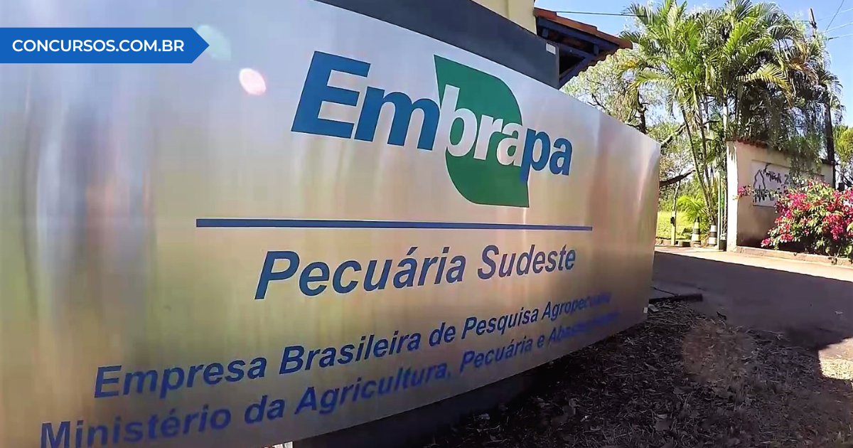 Novo concurso Embrapa foi confirmado pelo Presidente da instituio